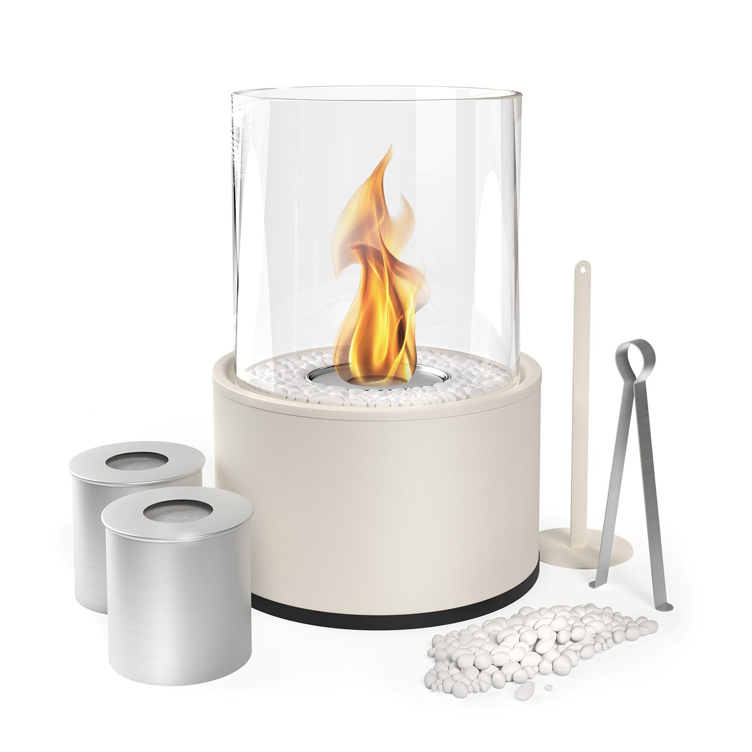 Ambiente Deluxe: Tischkamin L inkl. 6L Ethanol Starterpaket