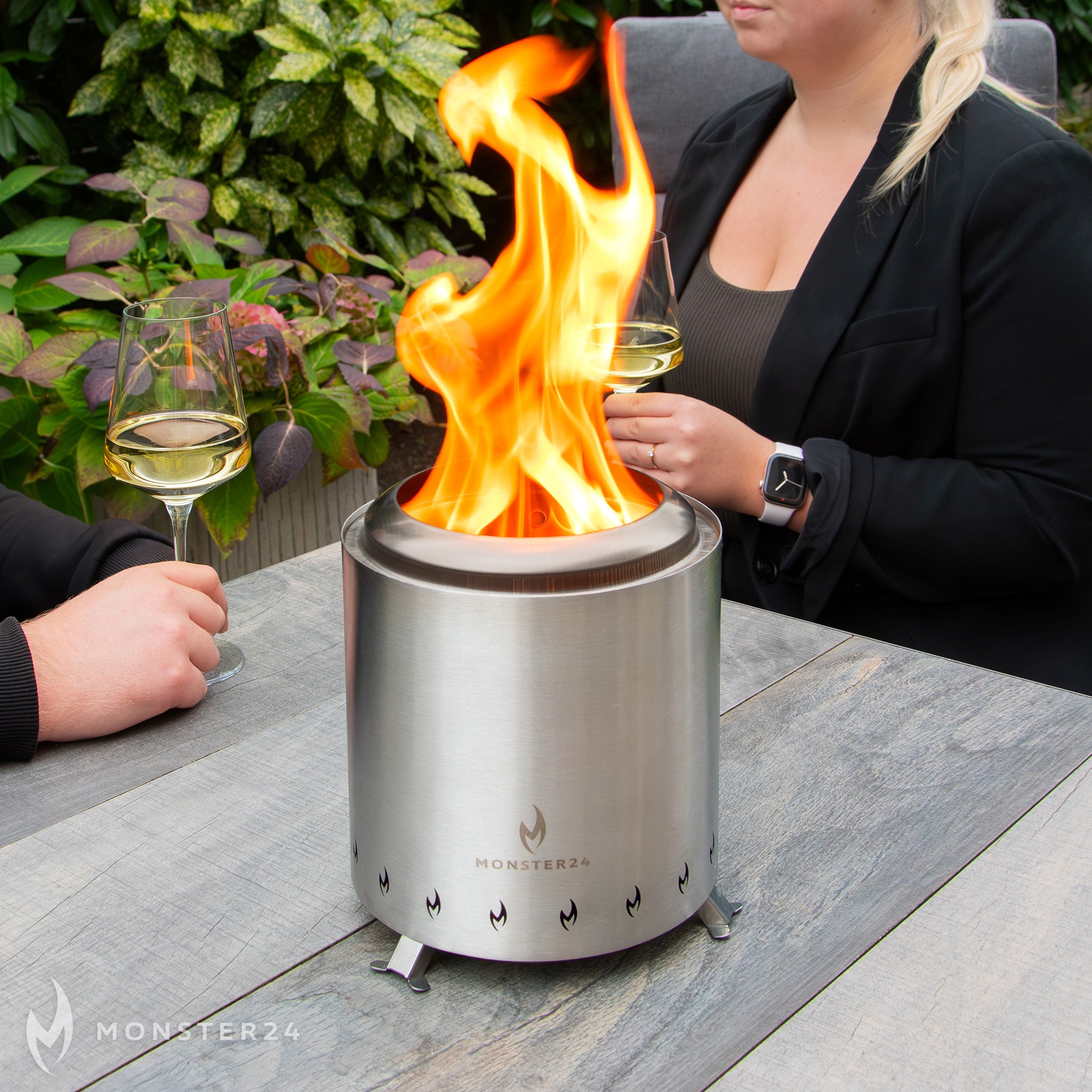 Fireal dein Echtholz Tischfeuer