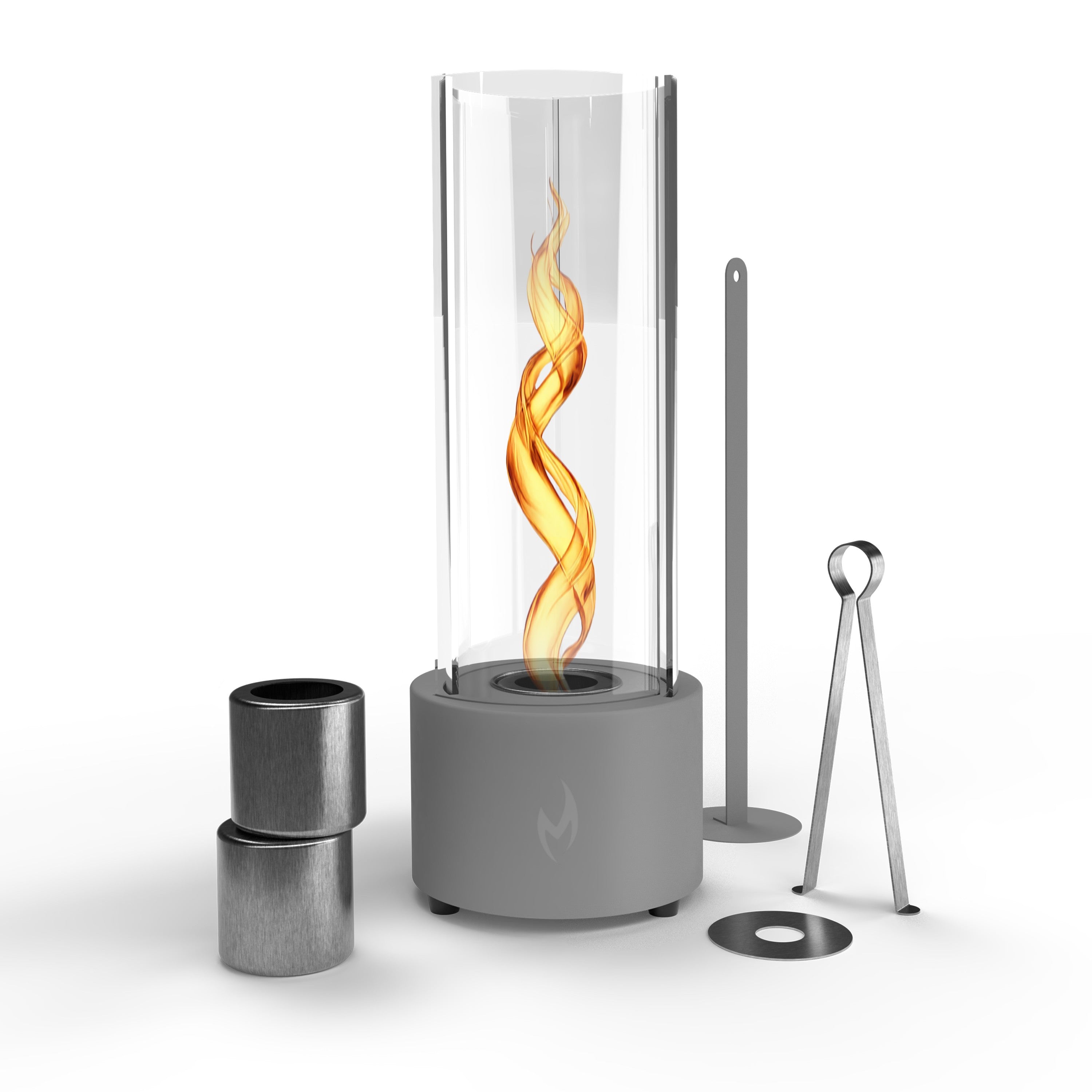 Tornado Flame: Spyral inkl. 6 L Bioethanol Starterpaket