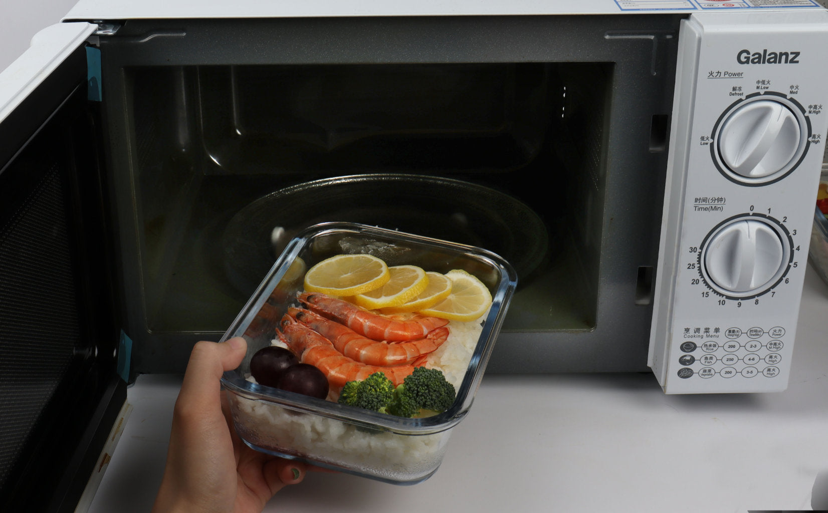 Glas-Frischhaltedosen