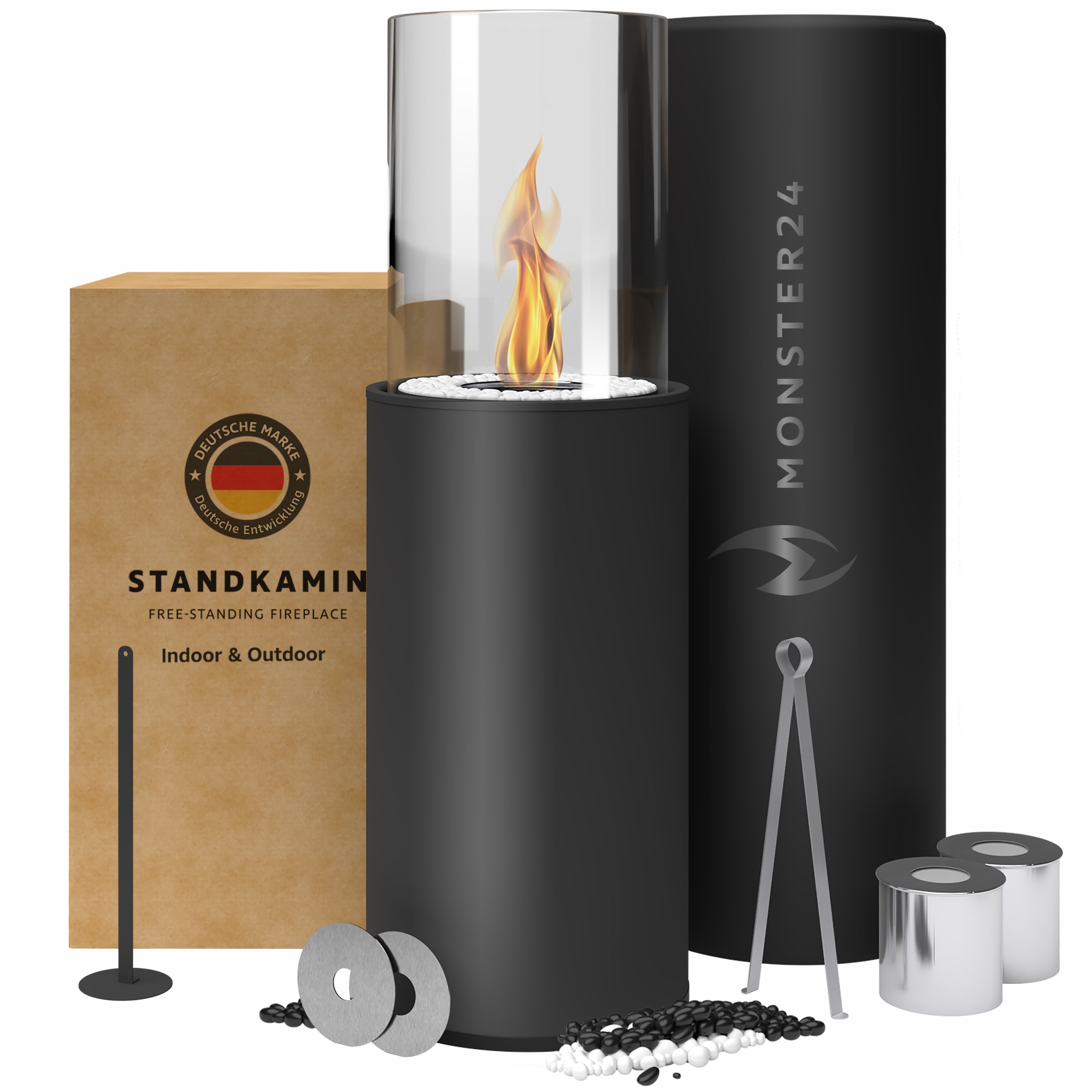 Luxury Flame Paket: Kamine & Ethanol ready to enjoy