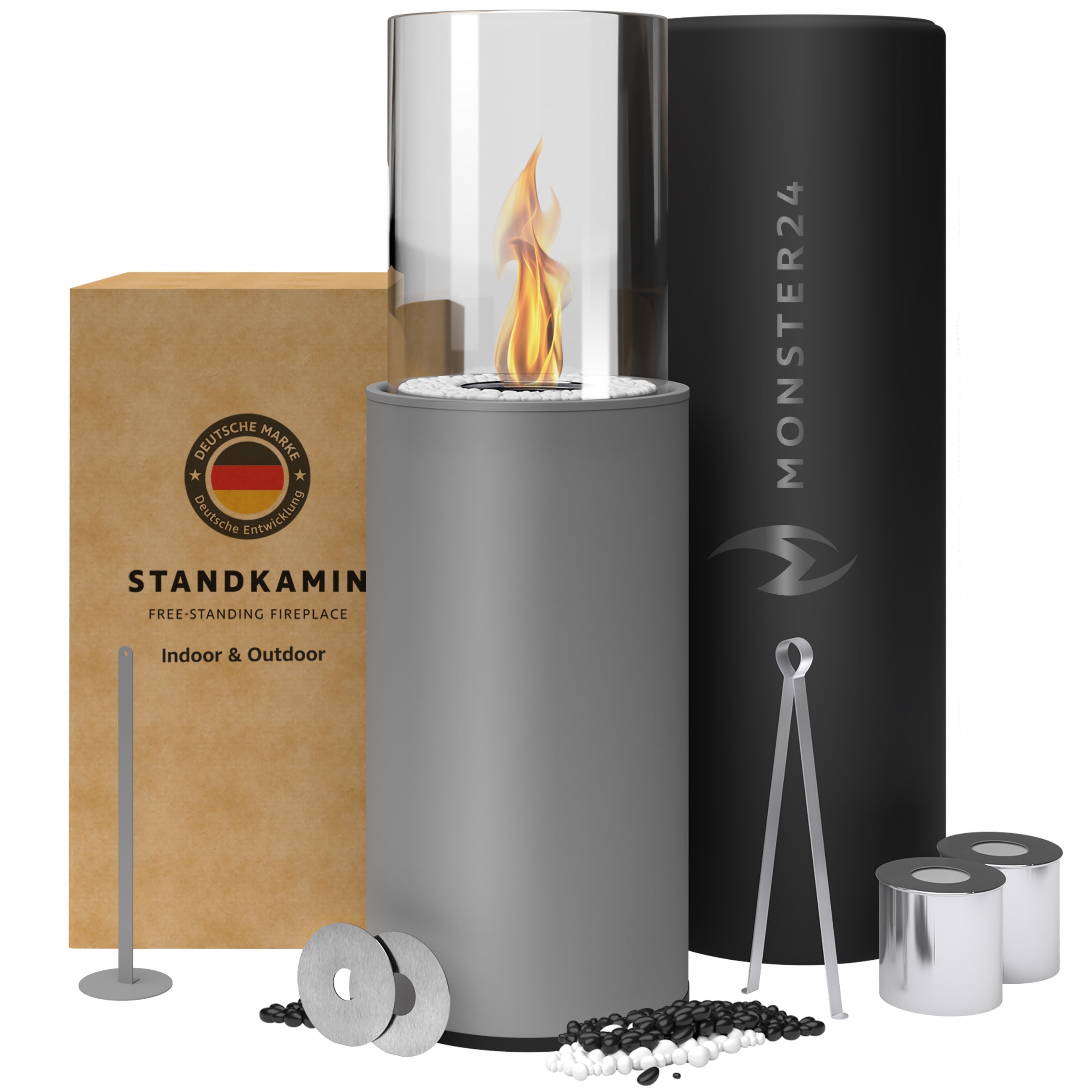 Luxury Flame Paket: Kamine & Ethanol ready to enjoy