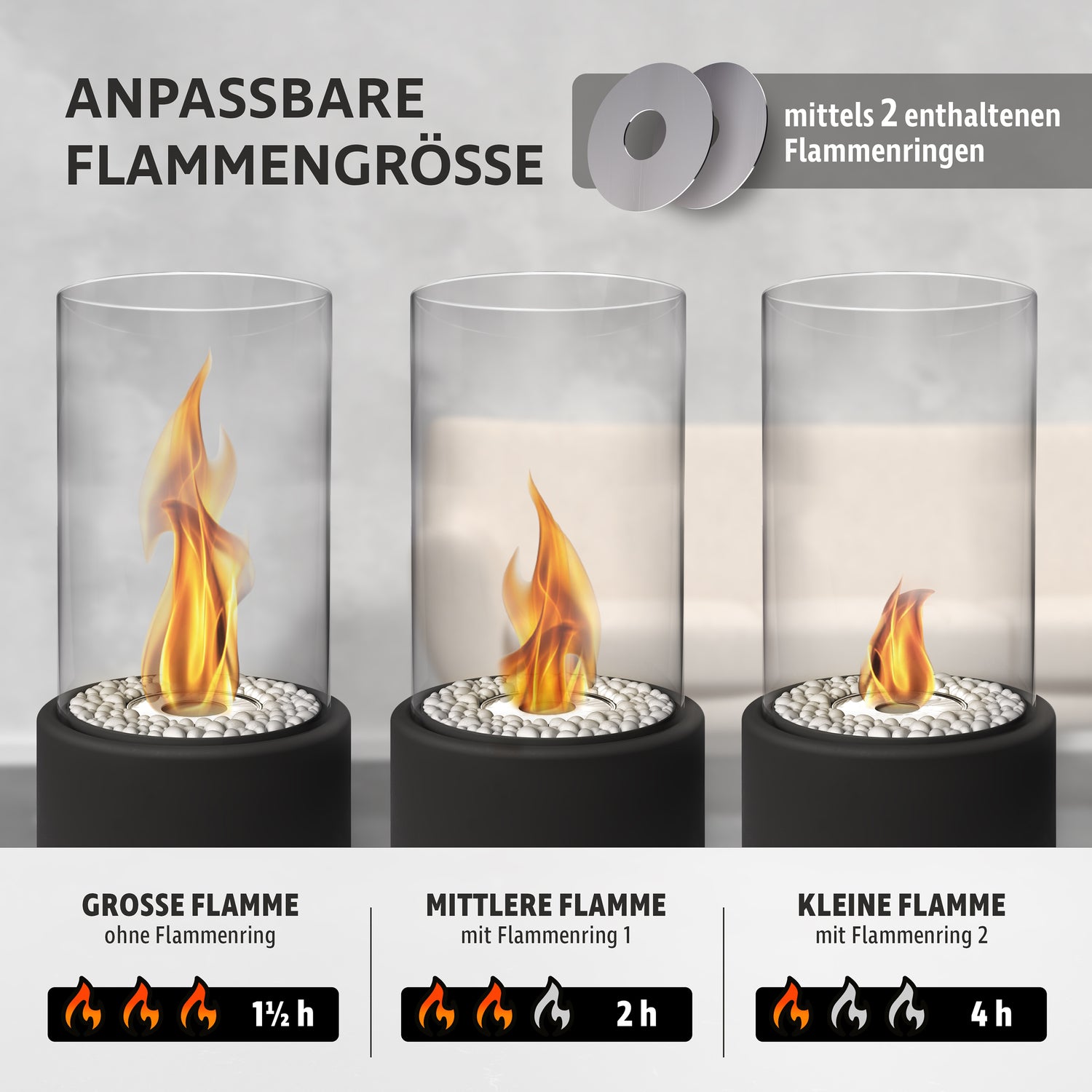 LUMIRA - Tischkamin S