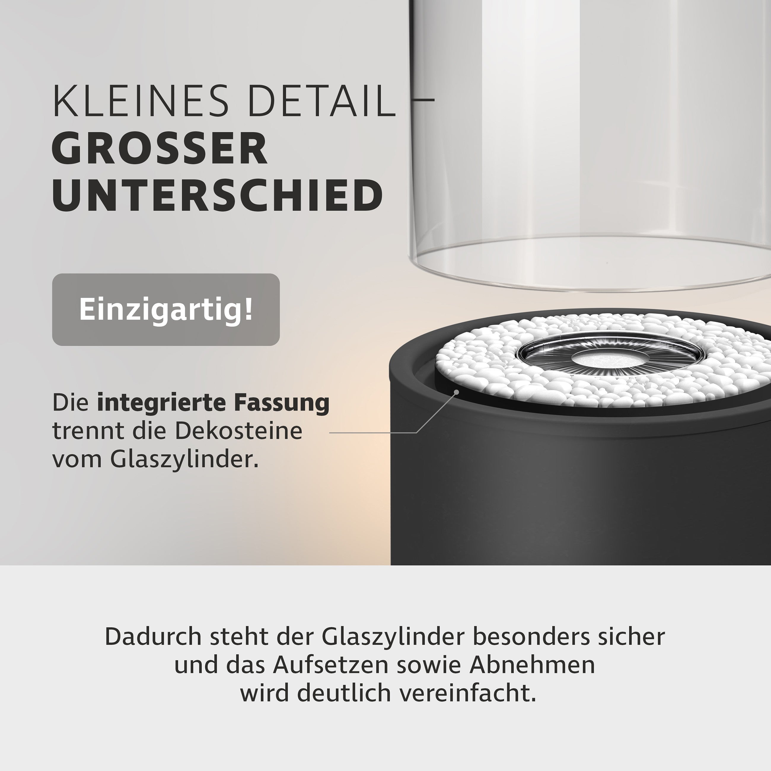 AGNIA Bioethanol-Standkamin