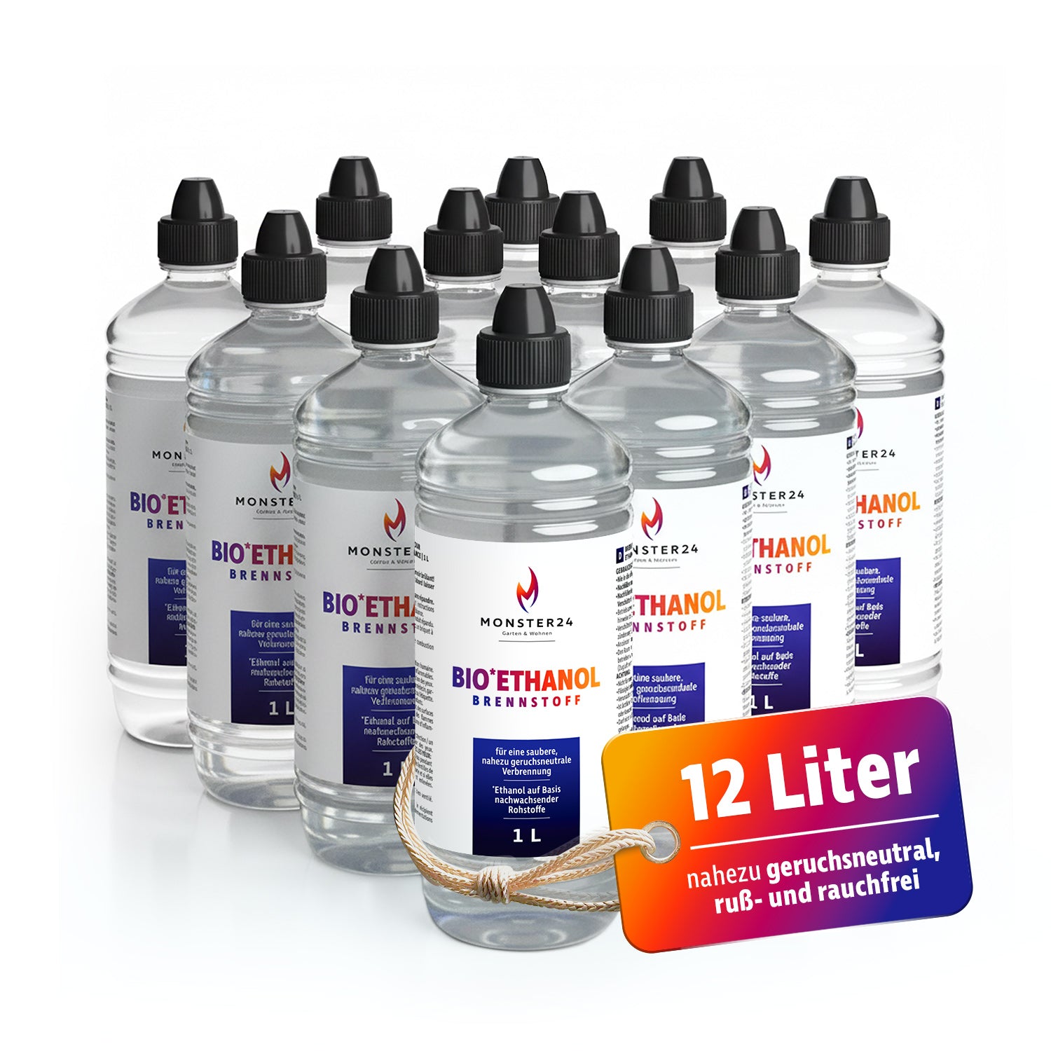 Flüssiges Bioethanol (6L / 12L Bundle)