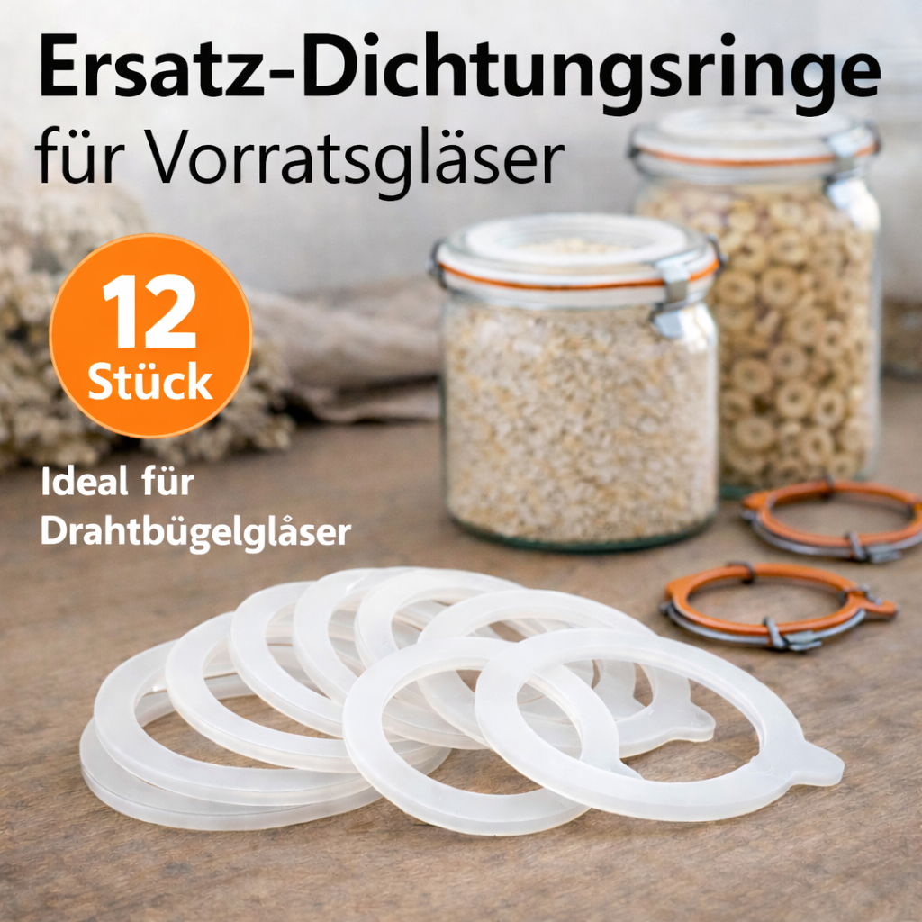 12er-Set Ersatz-Dichtringe