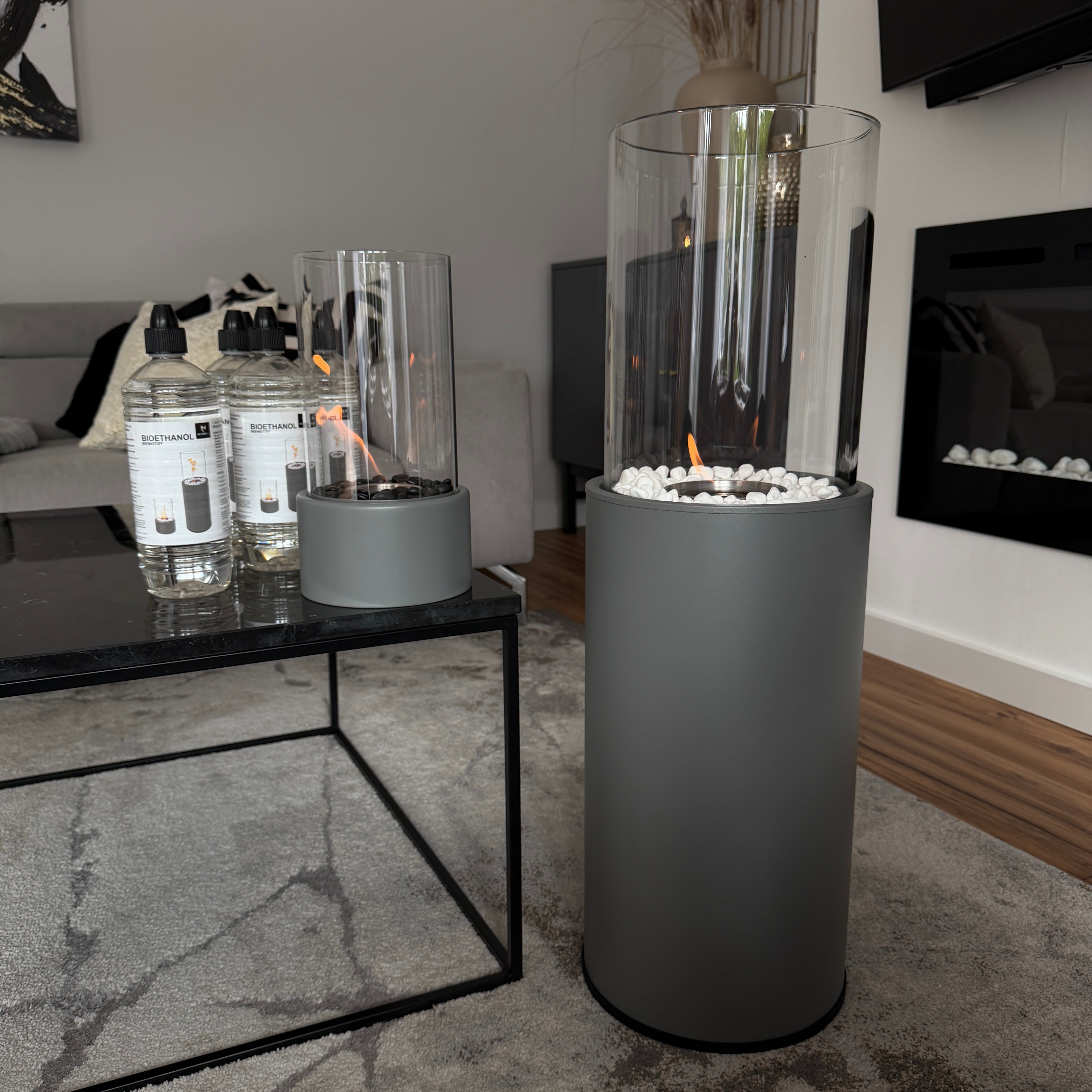 Luxury Flame Paket: Kamine & Ethanol ready to enjoy