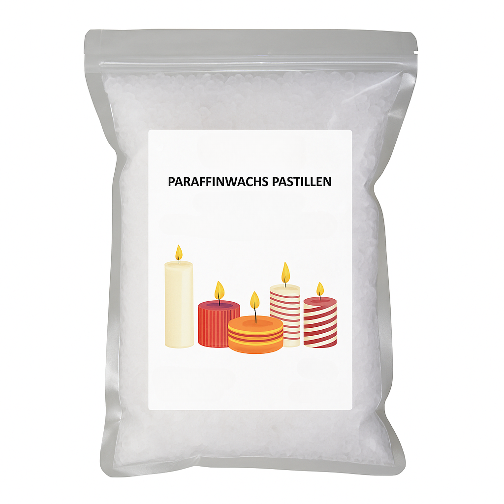 Paraffinwachs-Granulat / Kernzenwachs weiß