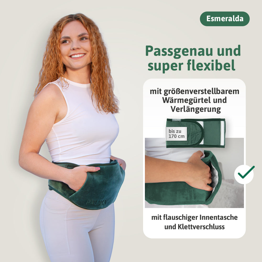 PAUINA die smarte Wärmflasche Esmeralda