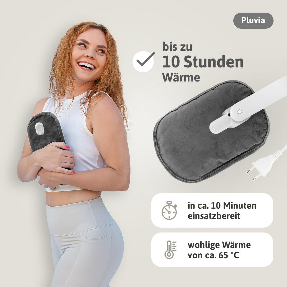 PAUINA die smarte Wärmflasche Pluvia