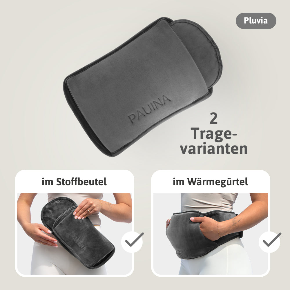 PAUINA die smarte Wärmflasche Pluvia