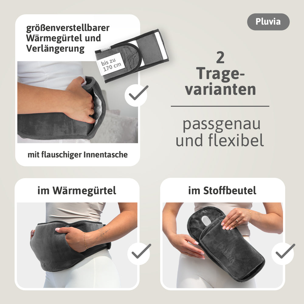 PAUINA die smarte Wärmflasche Pluvia