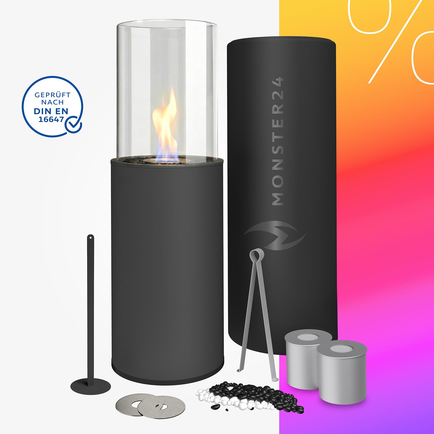 AGNIA Bioethanol-Standkamin