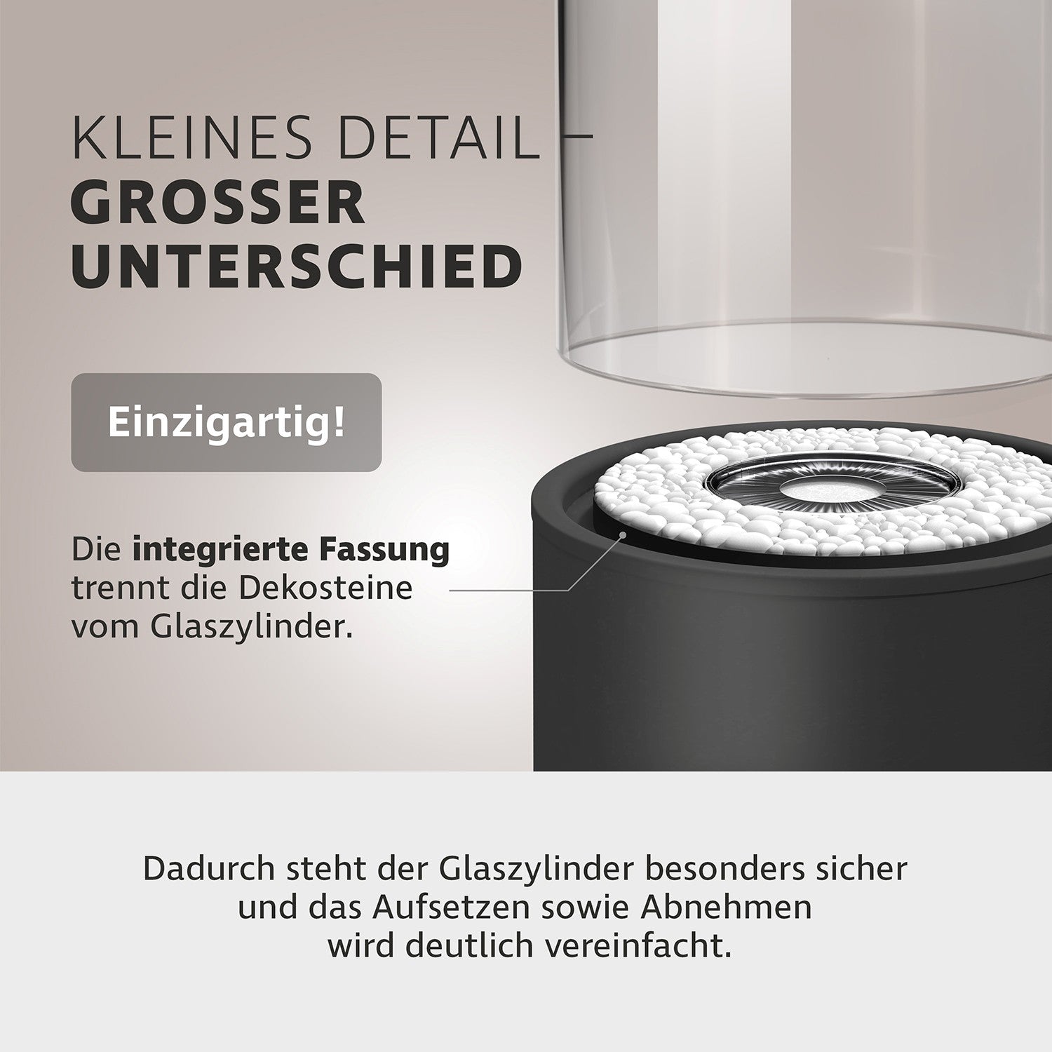 KIANA - Tischkamin L