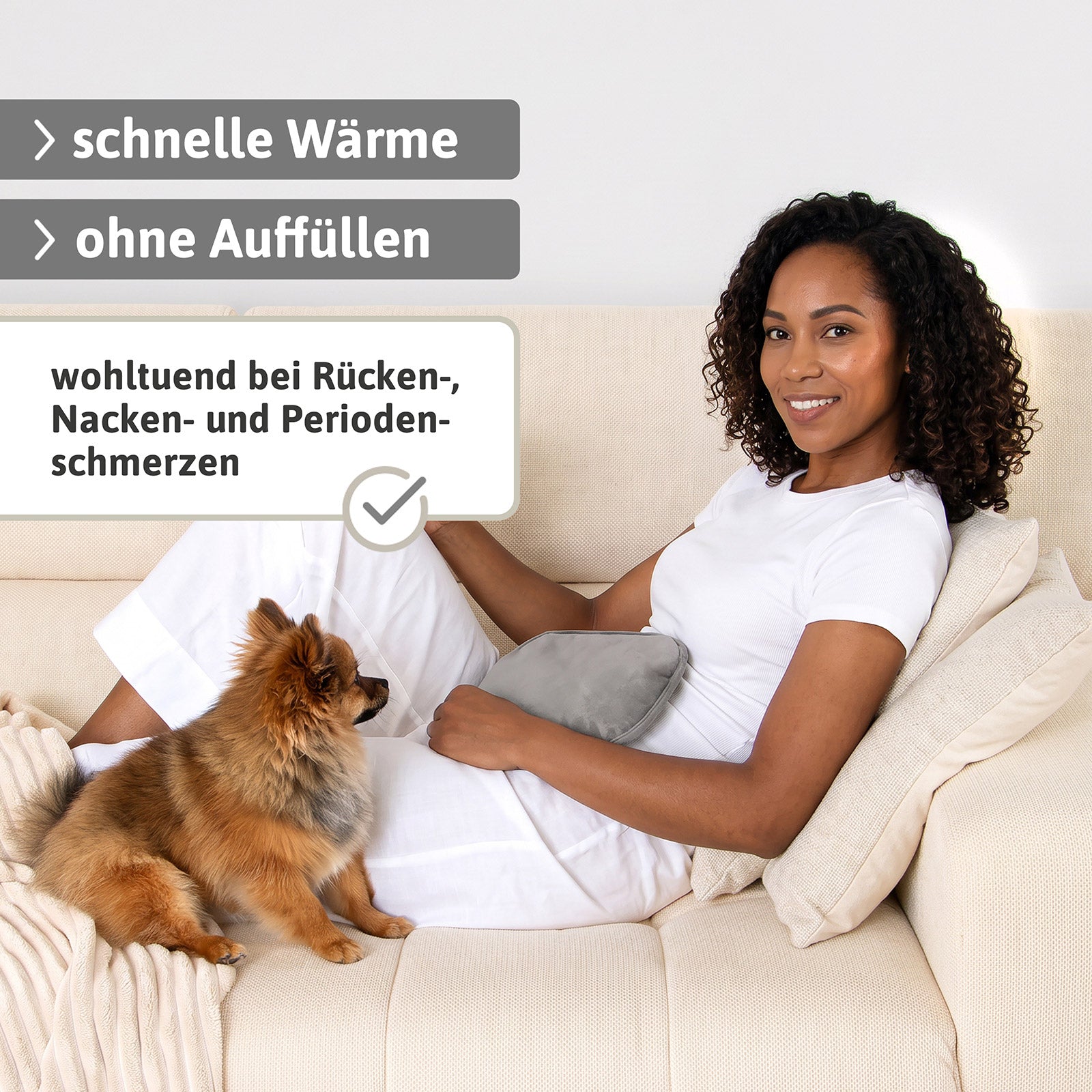 PAUINA die smarte Wärmflasche Pluvia