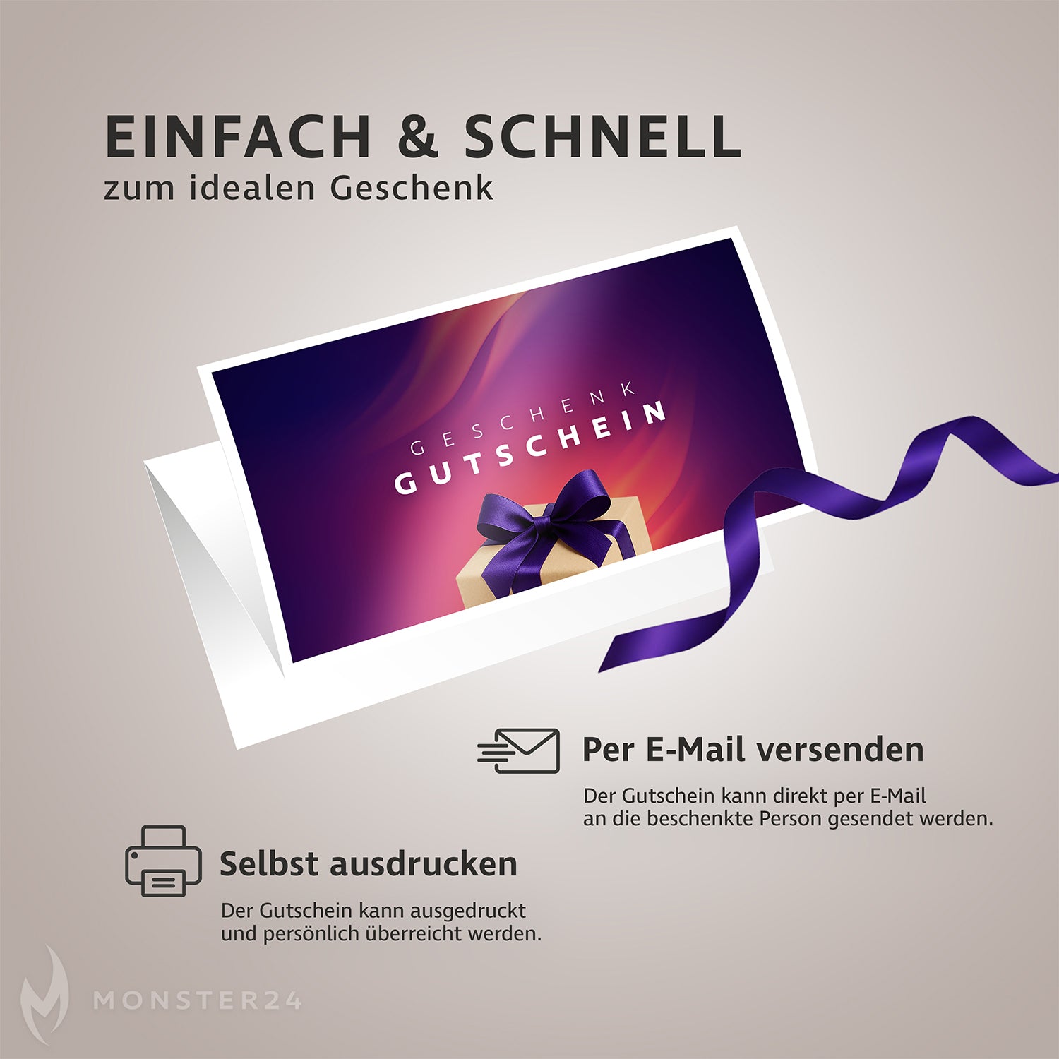 Monster24 - Gutschein