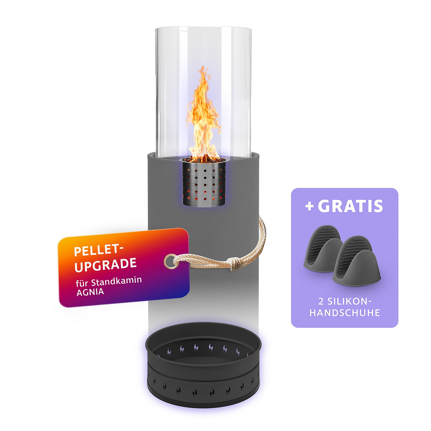 Standkamin Upgrade Paket